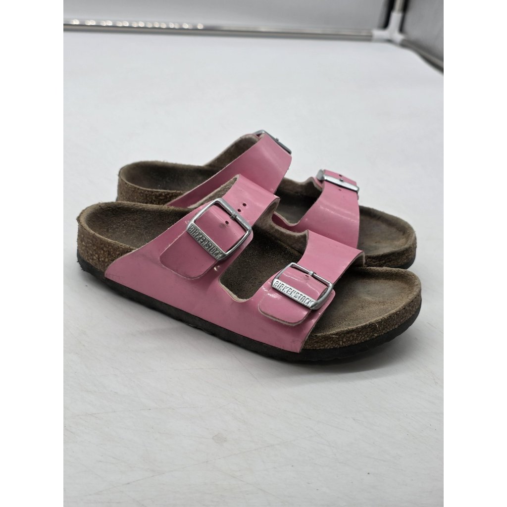 Birkenstock Arizona Shoes Kids Size 30 Pink Double Strap Sandals Comfort Germany